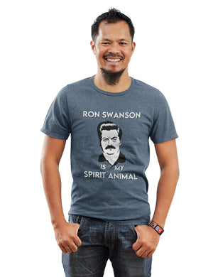 Ron Swanson Is My Spirit Animal - T-Shirt