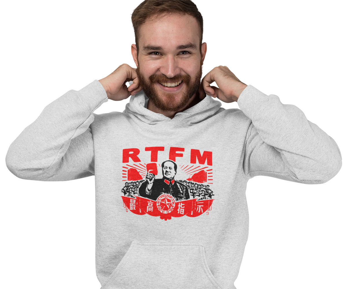 RTFM The IT Crowd - Hoodie - Absurd Ink