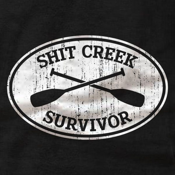 Shit Creek Survivor - Unisex Tee - Absurd Ink