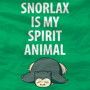 Snorlax Hoodie - Snorlax Is My Spirit Animal - Absurd Ink