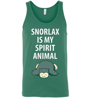 Snorlax Tank Top - Snorlax Is My Spirit Animal - Absurd Ink