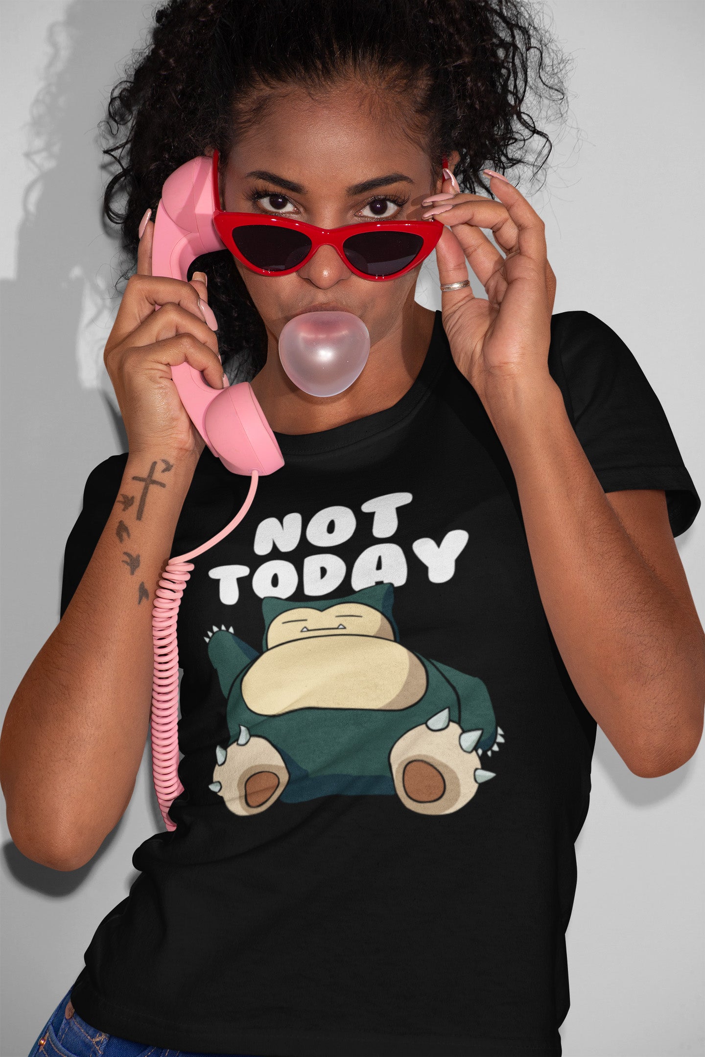 Snorlax Not Today - Ladies Tee