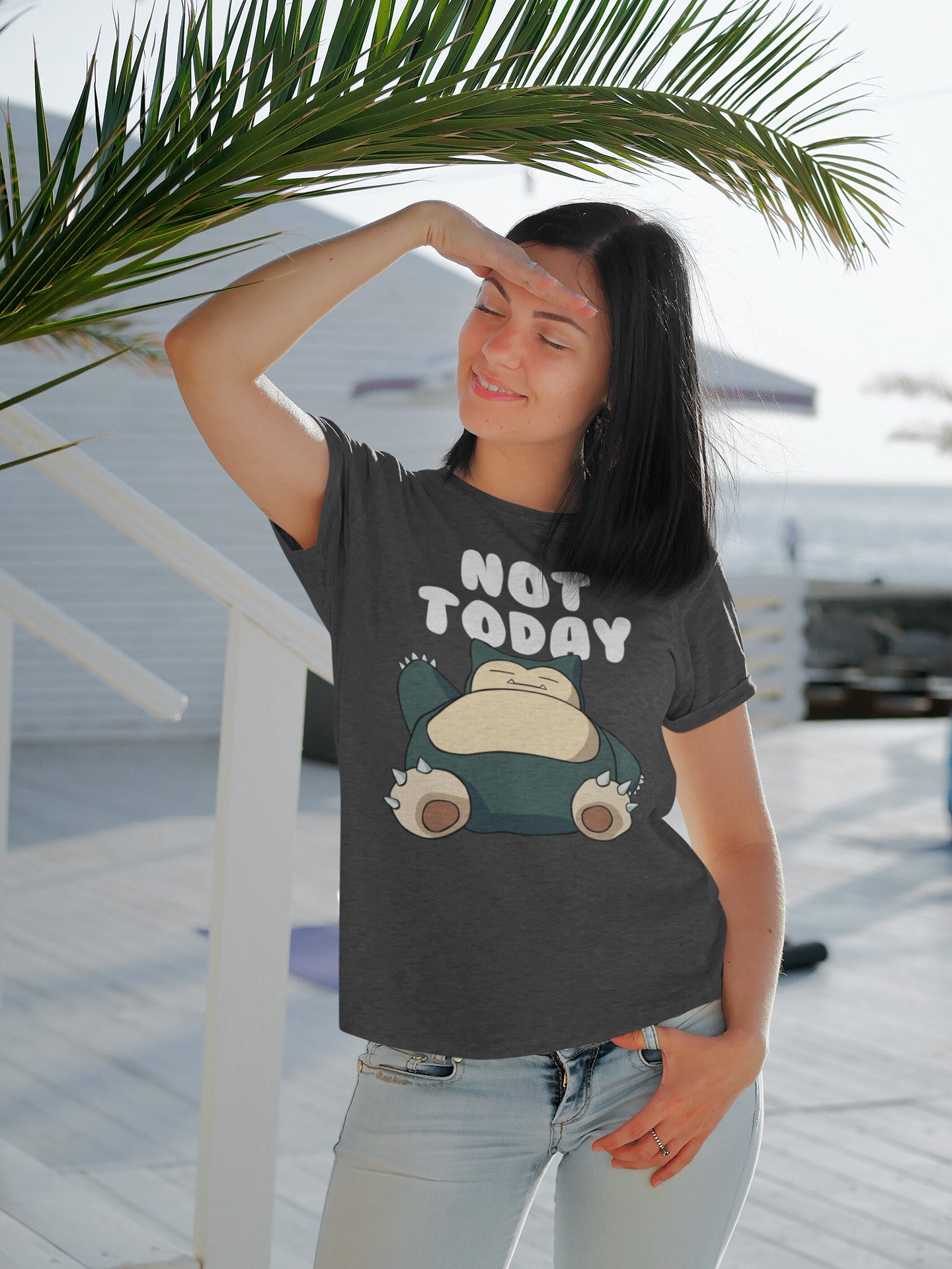 Snorlax Not Today - Ladies Tee