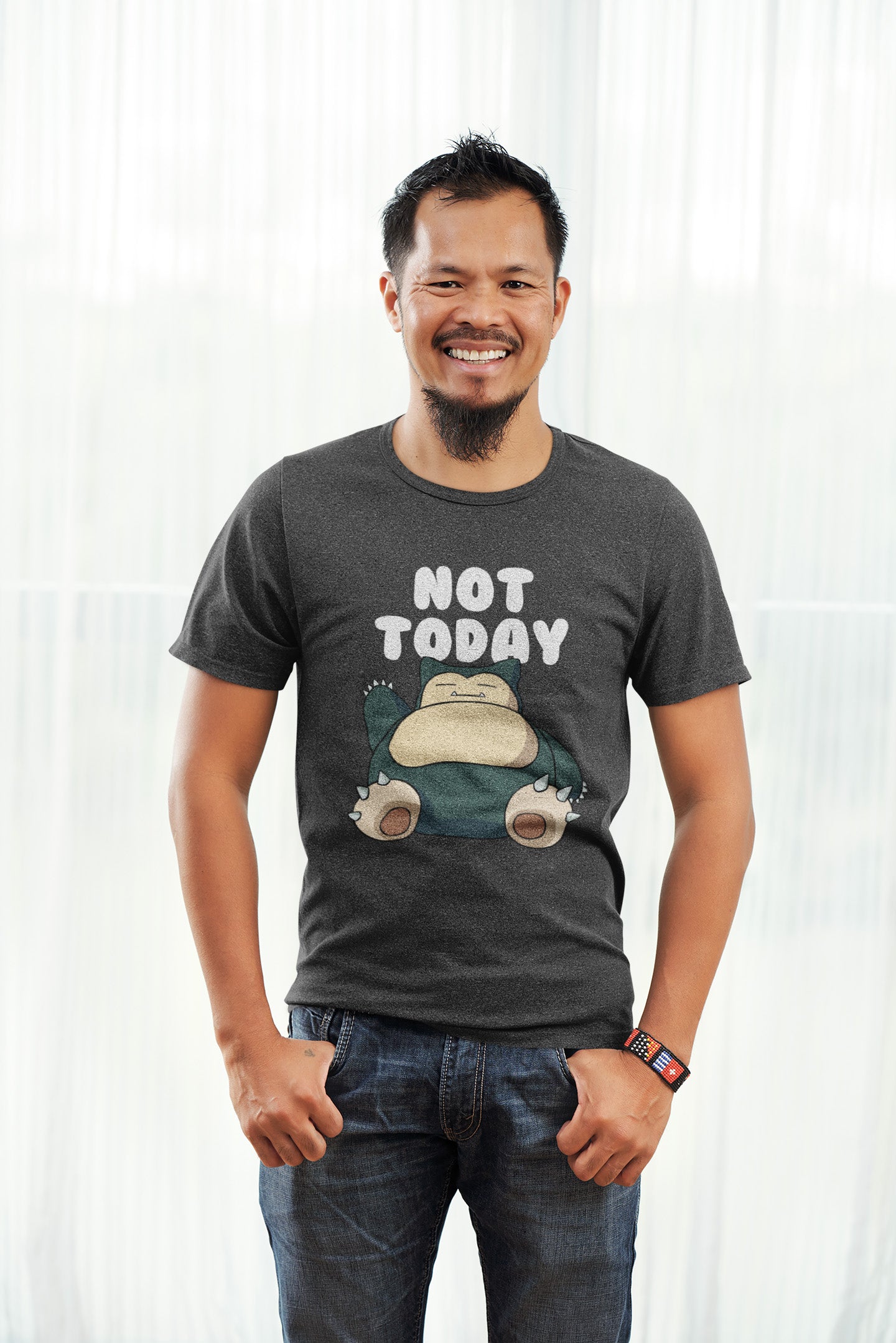 Snorlax Not Today - T-Shirt