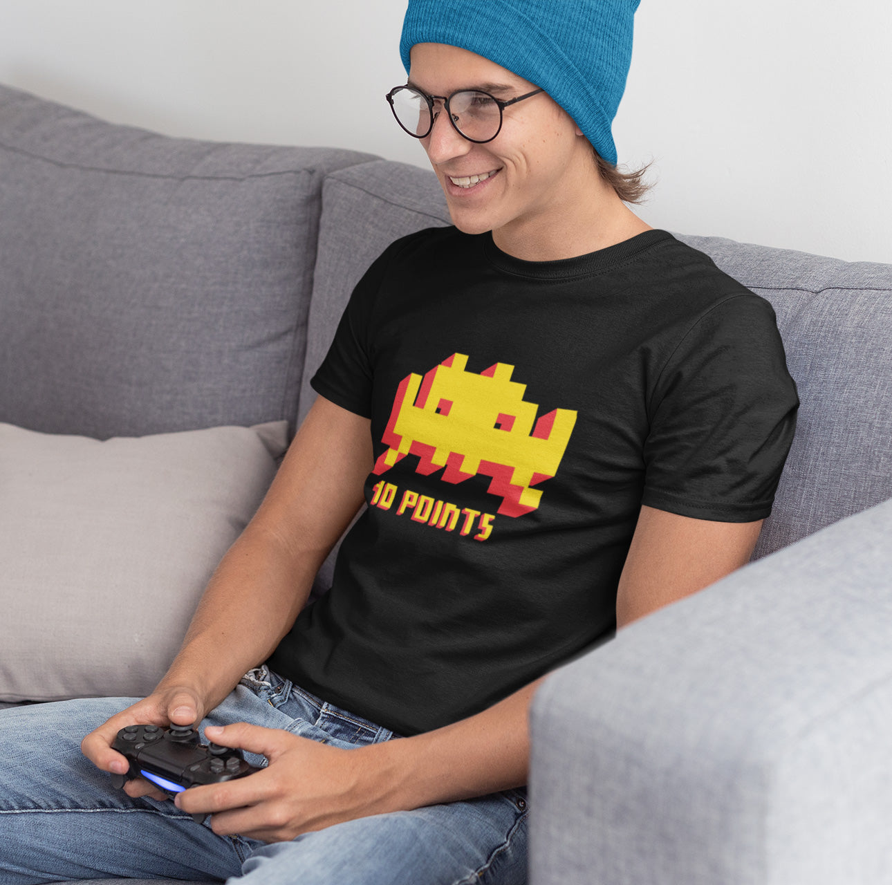 Space Invaders 10 Points - T-Shirt