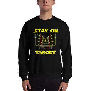 Disc golf Sweatshirt - Stay On Target - Absurd Ink