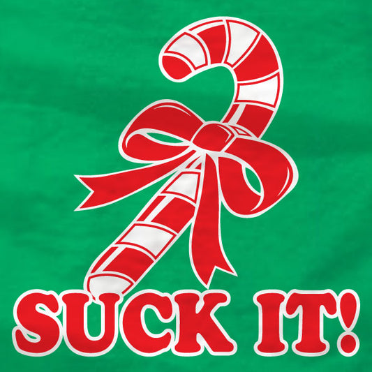 Suck It - Candy Cane - Sweatshirt - Absurd Ink