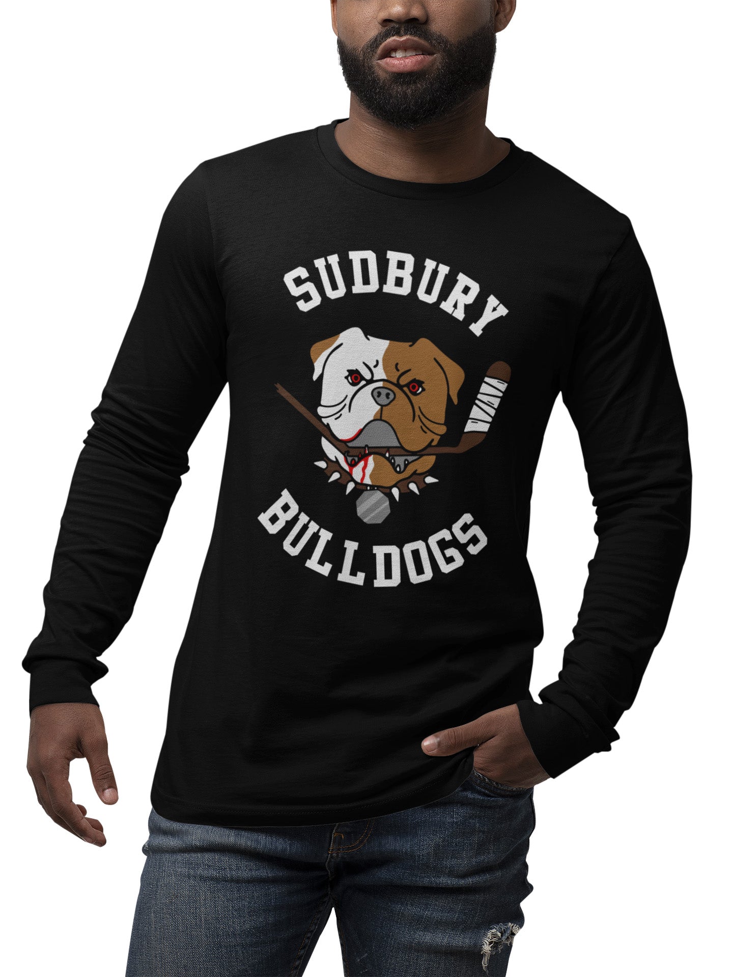 Absurd Ink Sudbury Bulldogs - Tank Top, Black / L