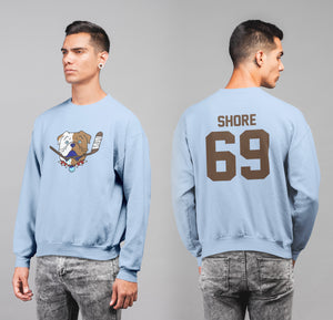 Sudbury Bulldogs Shore 69 Blue Sweatshirt