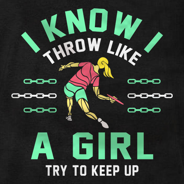 Throw Like A Girl Disc Golf - Ladies Tee