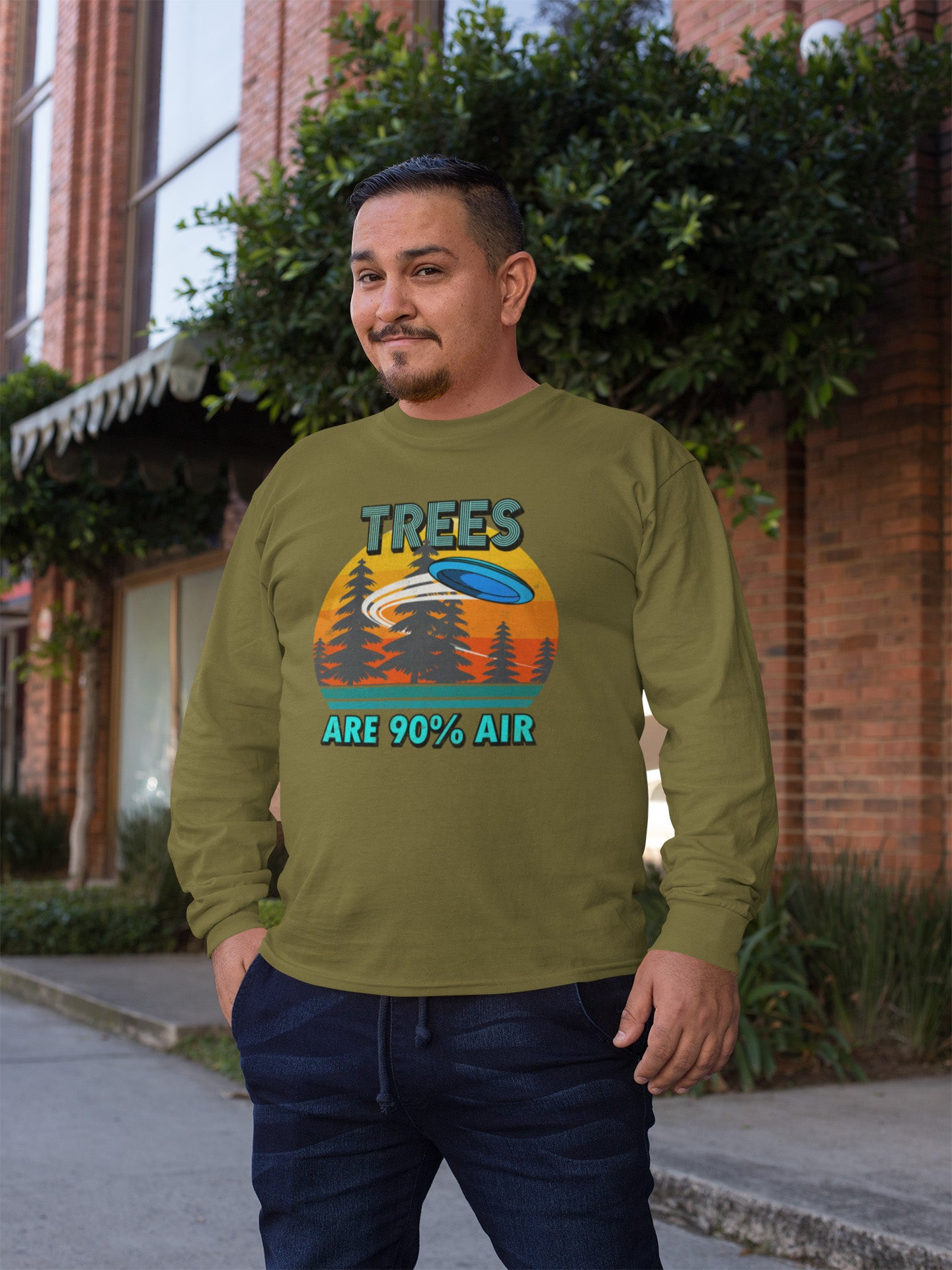 Trees Are 90 Percent Air - Long Sleeve Tee