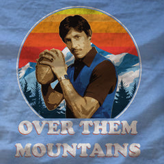 Your Team Custom Men's Movie Football Jersey Uncle Rico #82 Stitche Blue  Shirt L 