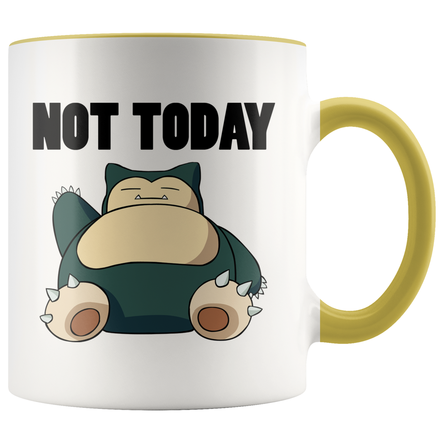 Snorlax Not Today - Mug